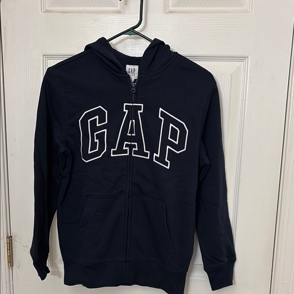 GAP Kids navy sweatshirt Hoodie nwt large 12